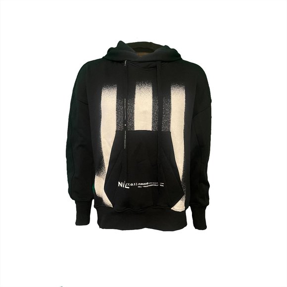 NILøS Graphic-Print Drawstring Hoodie, Mens, NWT, Limited Edition, Fall-Winter - Picture 1 of 13